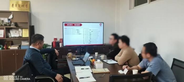 湖南鋰電池負極材料企業(yè)再次考察科源窯爐！
